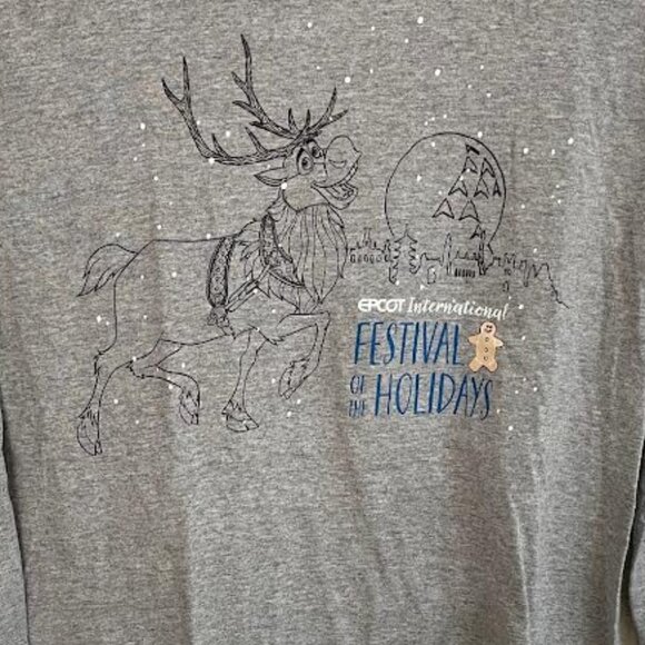 Epcot International Festival of the Holidays 2022 Sven T-Shirt - Picture 1 of 5
